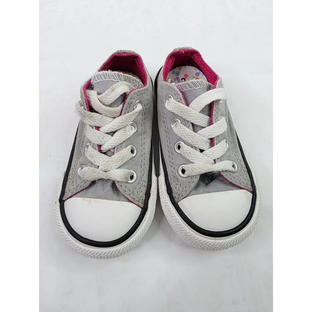 CONVERSE Girl's Chuck Taylor All Star Double Thong Ox Snekaer Shoe Size 5C